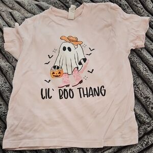 Tultex Pink Lil' Boo Thang Kids T-Shirt